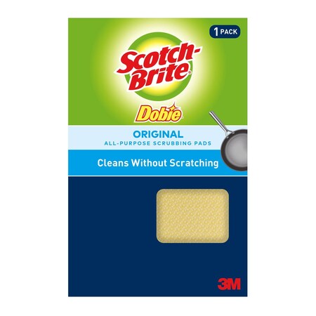 3M Scotch-Brite Dobie All Purpose Cleaning Pad 4.3"x2.6"x0.5", PK24 50021200568553